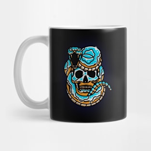 Chrome Skull Mug